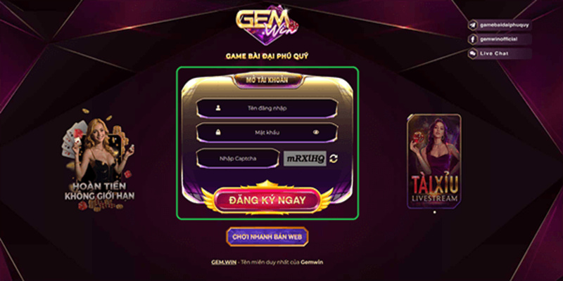 Giới thiệu sơ lược về Tài Xỉu Live của GemWin