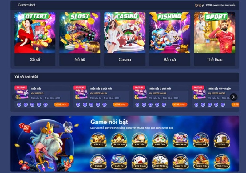 Rất nhiều loại hình giải trí để anh em trải nghiệm tại 18Luck